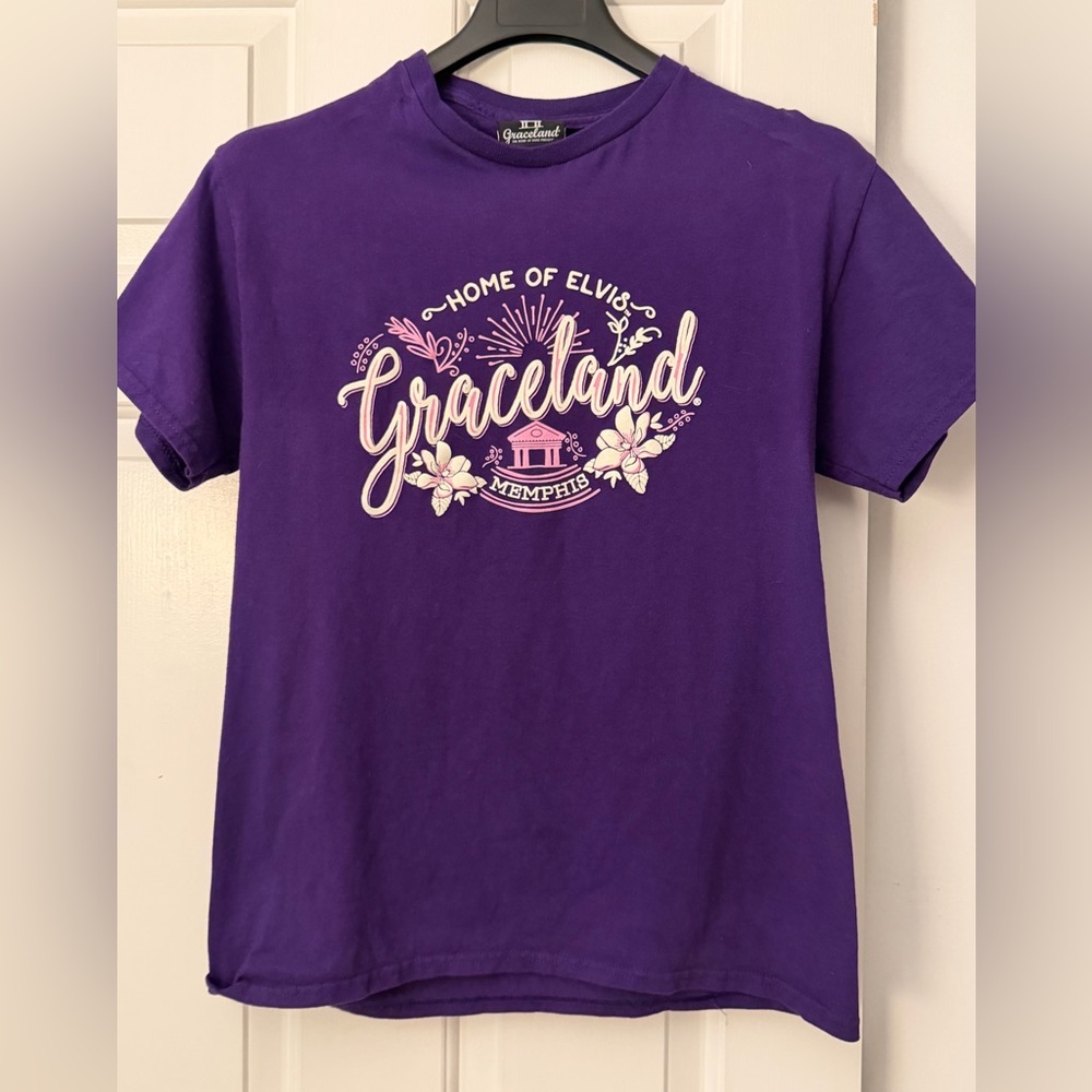 Purple Graceland T-Shirt Size Medium